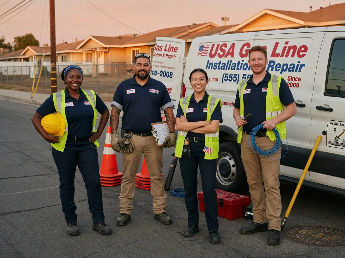 Gas Line Installation company in New Salem, PA